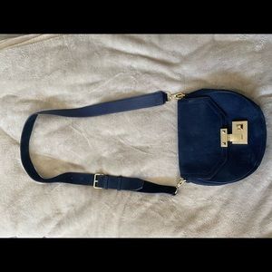 Navy blue shade Rebecca Minkoff crossbody purse